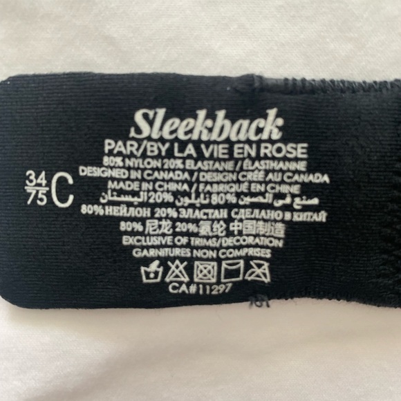 la Vie en Rose Bra, Size 34C, NWOT - Picture 5 of 5